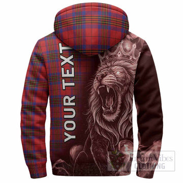 Leslie Tartan Sherpa Hoodie Roaring Lion Heritage