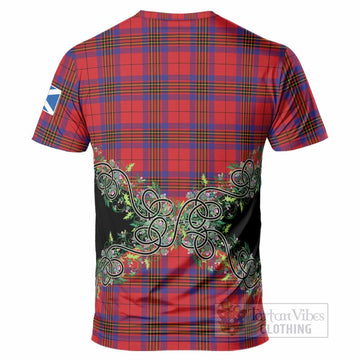 Leslie Tartan T-Shirt Thistle Scottish Spirit