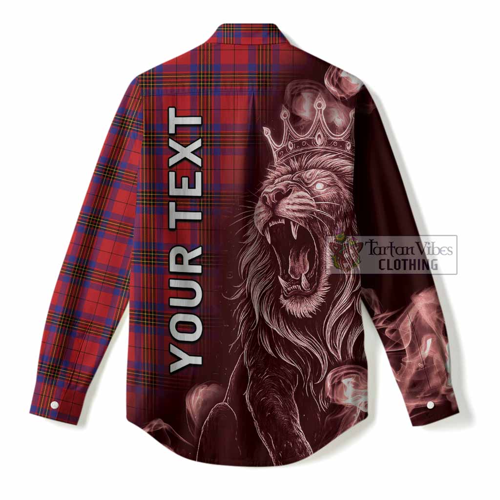 Leslie Tartan Women Casual Shirt Roaring Lion Heritage