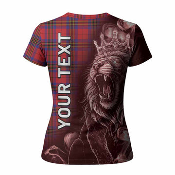 Leslie Tartan Women T shirt Roaring Lion Heritage