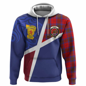 Leslie The Scottish Football Crest Hoodie Lion-Tartan Army