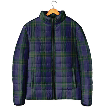 Lewis of Wales Tartan Padded Jacket Men's Padded Jacket - Tartan Vibes Clothing