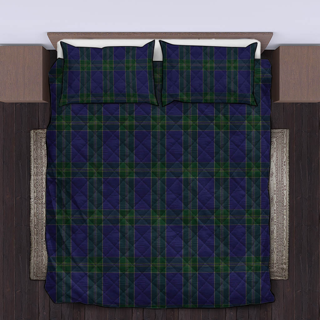 Lewis of Wales Tartan Quilt Bed Set King - Tartan Vibes Clothing