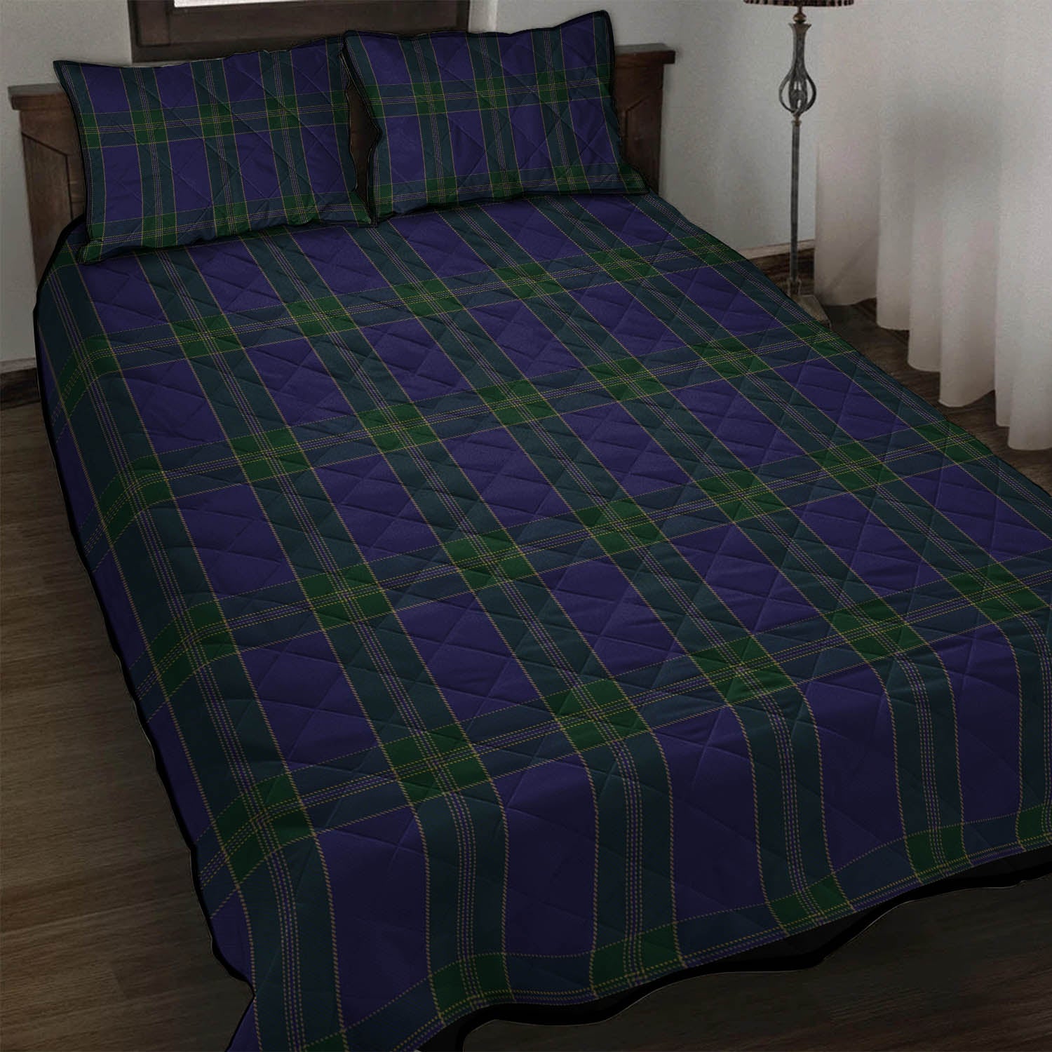 Lewis of Wales Tartan Quilt Bed Set - Tartan Vibes Clothing