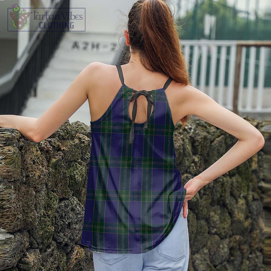 Lewis of Wales Tartan Loose Halter Neck Camisole - Tartan Vibes Clothing