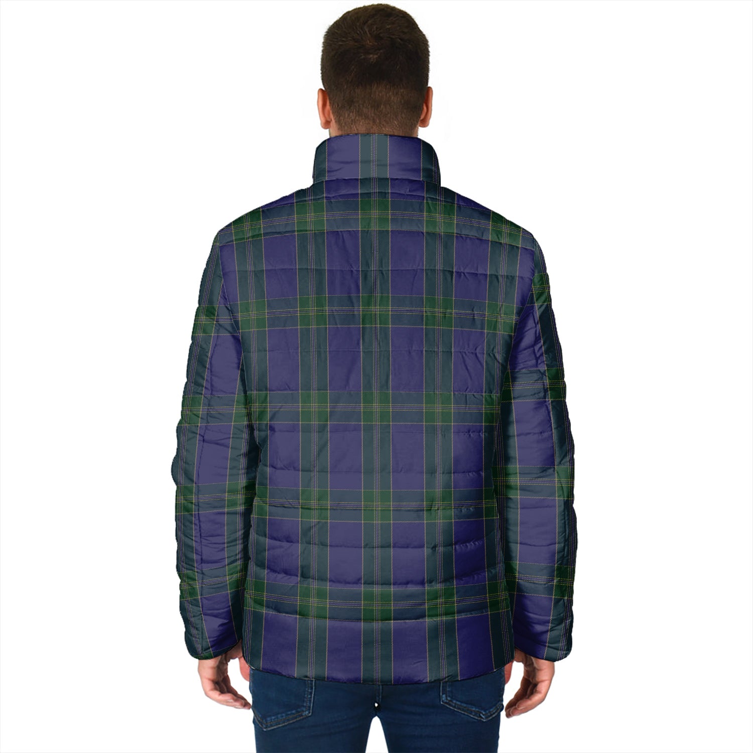 Lewis of Wales Tartan Padded Jacket - Tartan Vibes Clothing