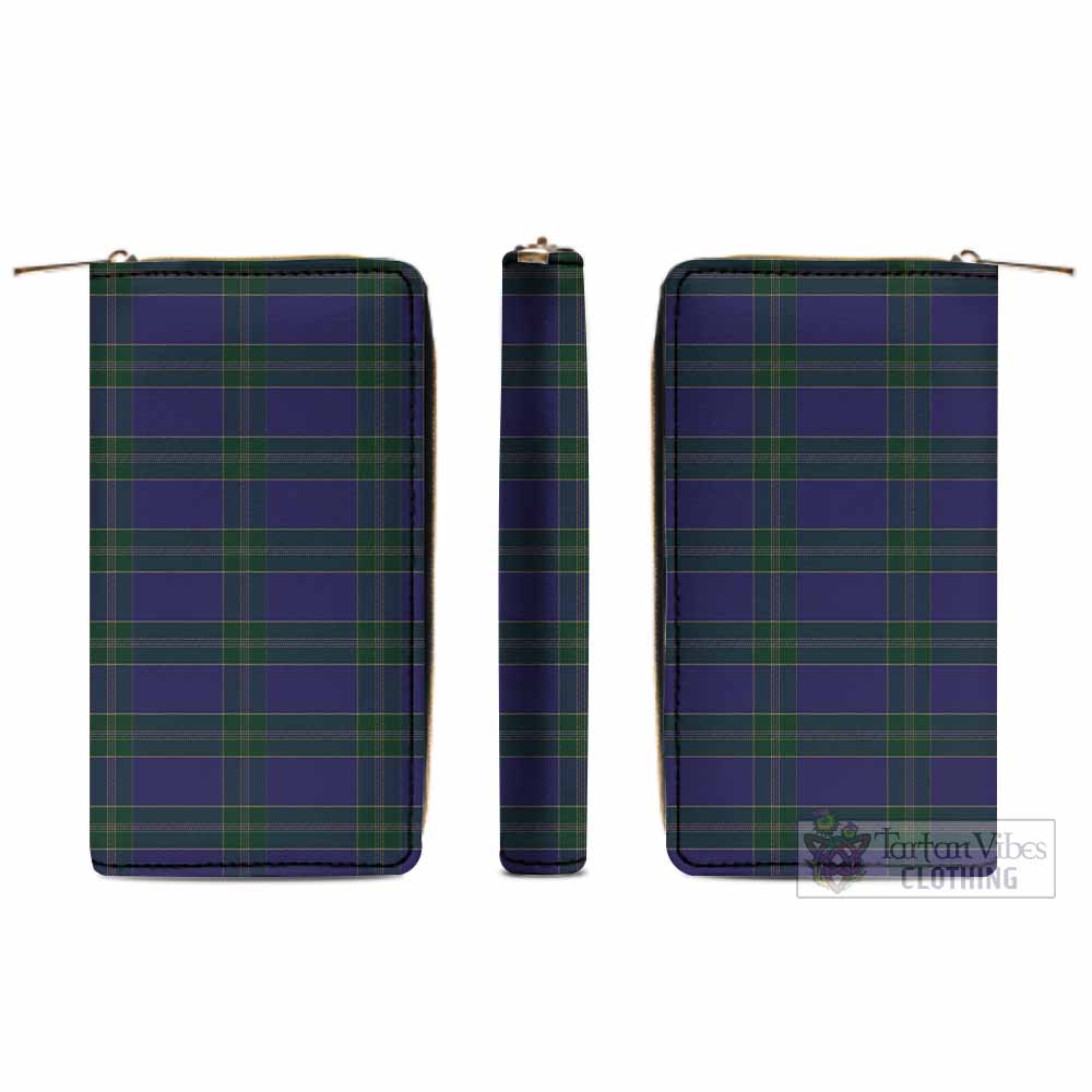 Lewis of Wales Tartan Women's Leather Wallet - Tartan Vibes Clothing