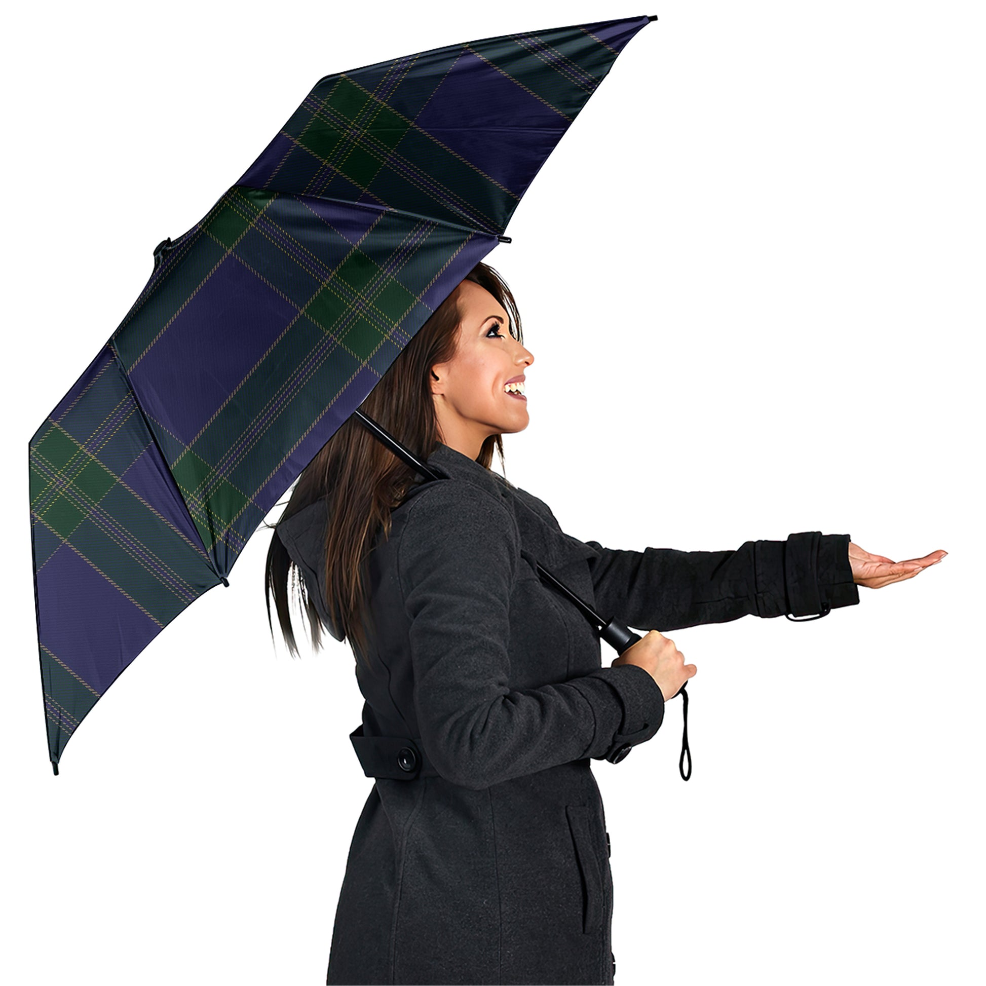 Lewis of Wales Tartan Umbrella - Tartanvibesclothing