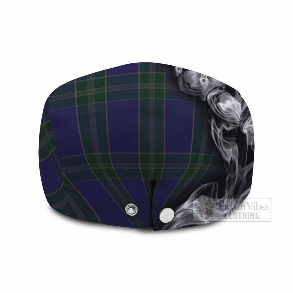 Lewis of Wales Tartan Flat Cap, Jeff Cap Roaring Lion Heritage