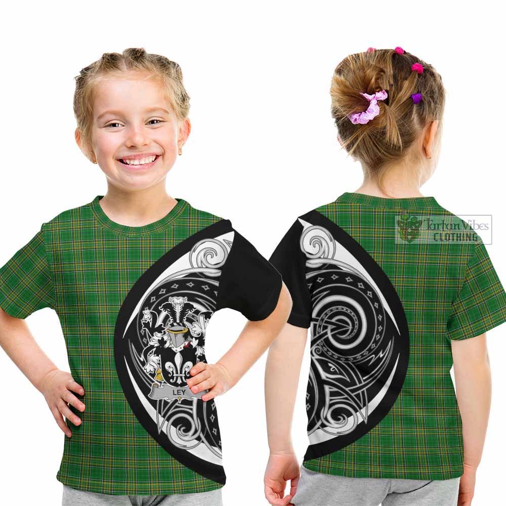 Ley Irish Clan Kid T-Shirt Celtic Circle Style - Tartan Vibes Clothing
