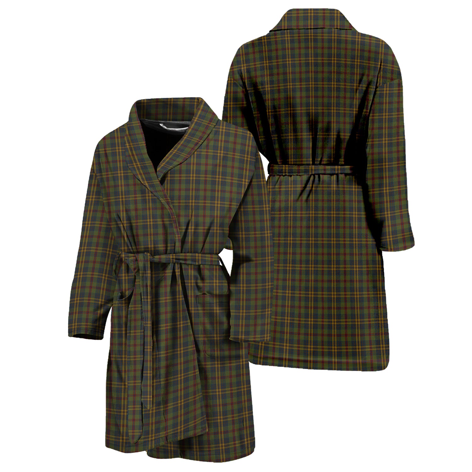 Limerick County Ireland Tartan Bathrobe Unisex M - Tartan Vibes Clothing