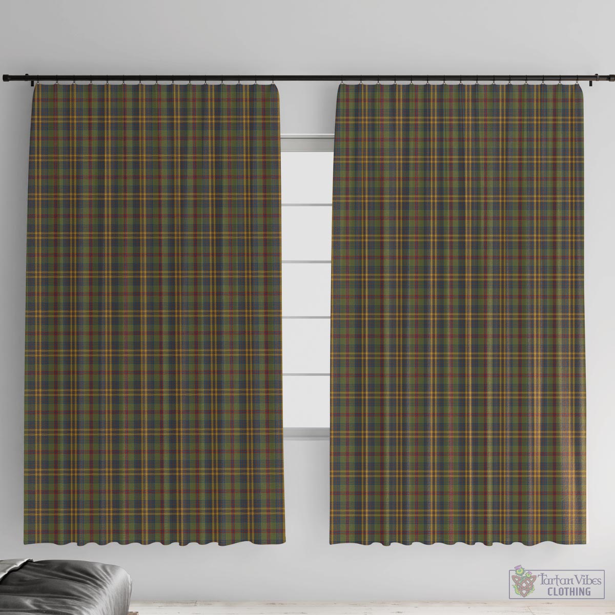 Limerick County Ireland Tartan Window Curtain With Grommets - Tartan Vibes Clothing