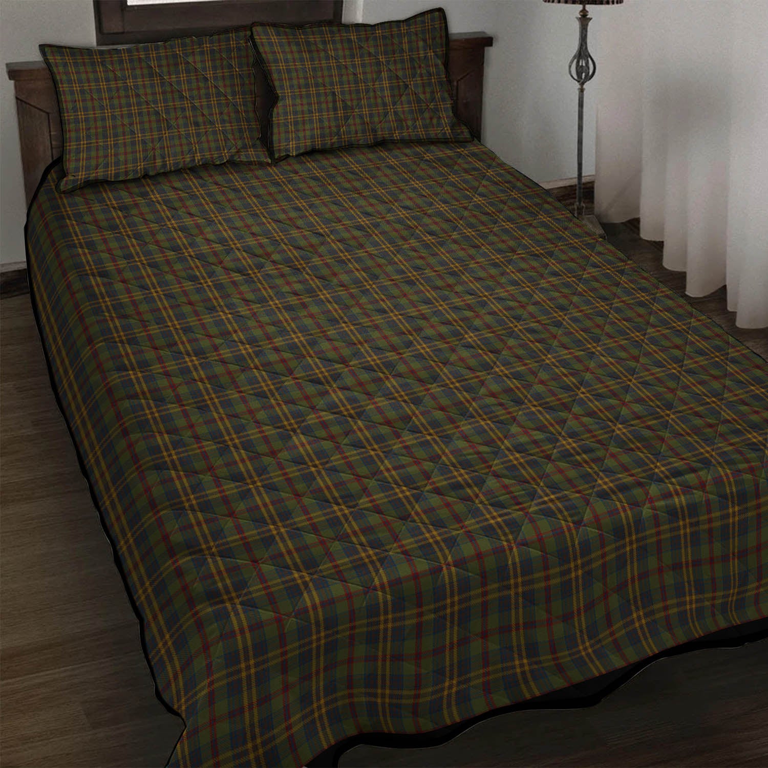 Limerick County Ireland Tartan Quilt Bed Set - Tartan Vibes Clothing