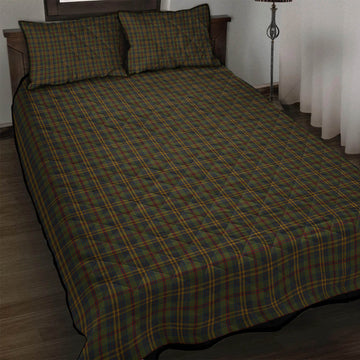 Limerick County Ireland Tartan Quilt Bed Set