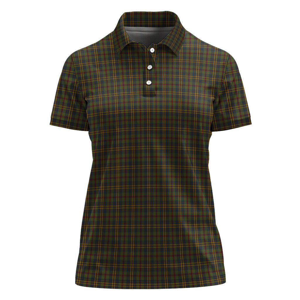 limerick-county-ireland-tartan-polo-shirt-for-women