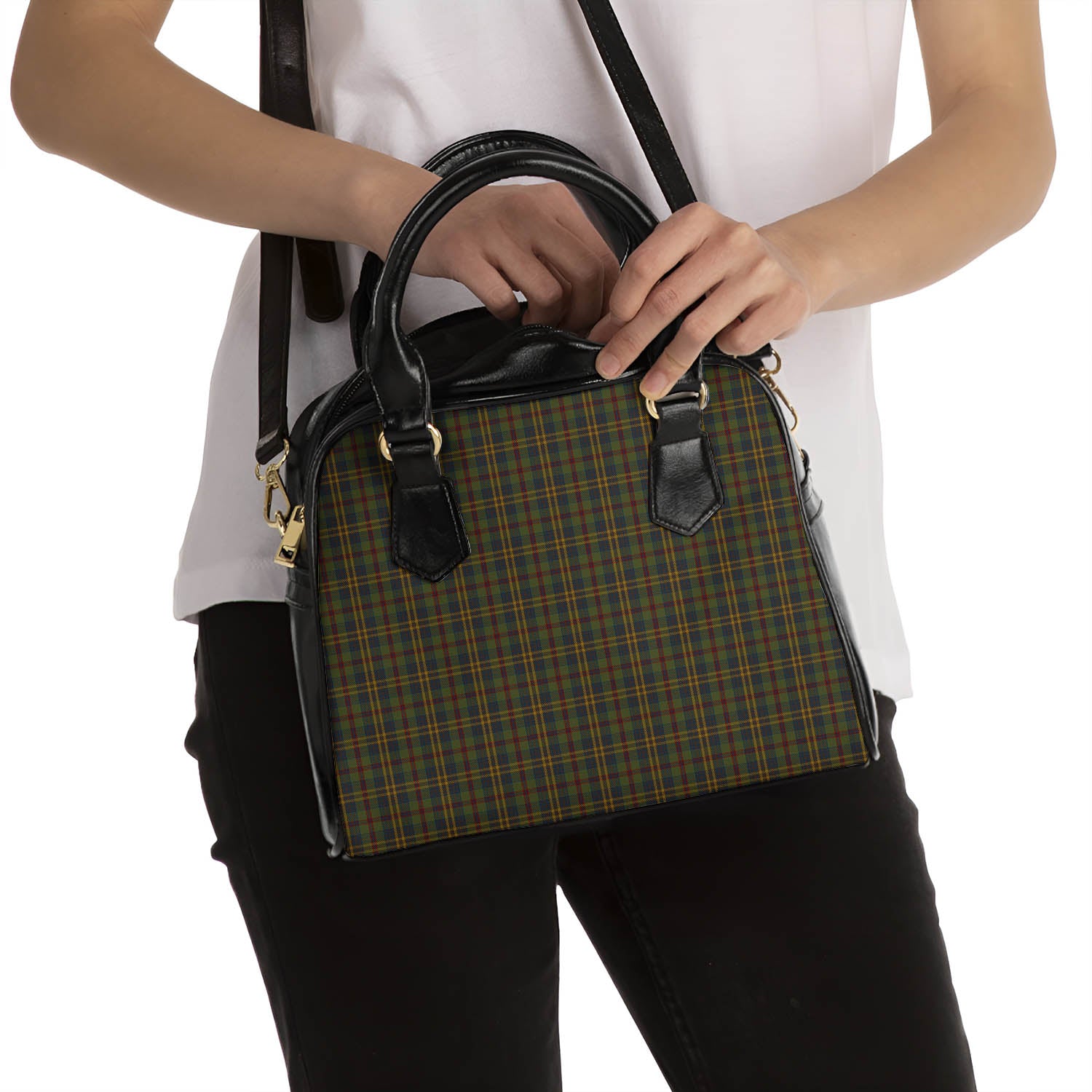 Limerick County Ireland Tartan Shoulder Handbags - Tartanvibesclothing