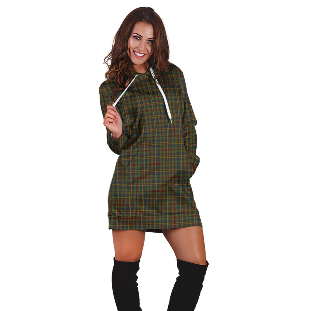 Limerick County Ireland Tartan Hoodie Dress - Tartan Vibes Clothing