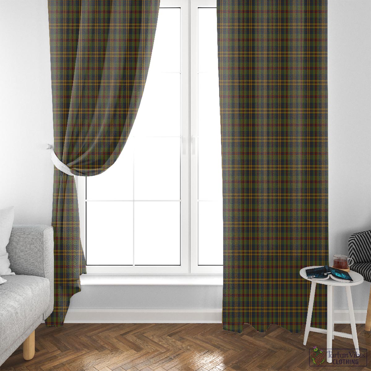 Limerick County Ireland Tartan Window Curtain - Tartan Vibes Clothing