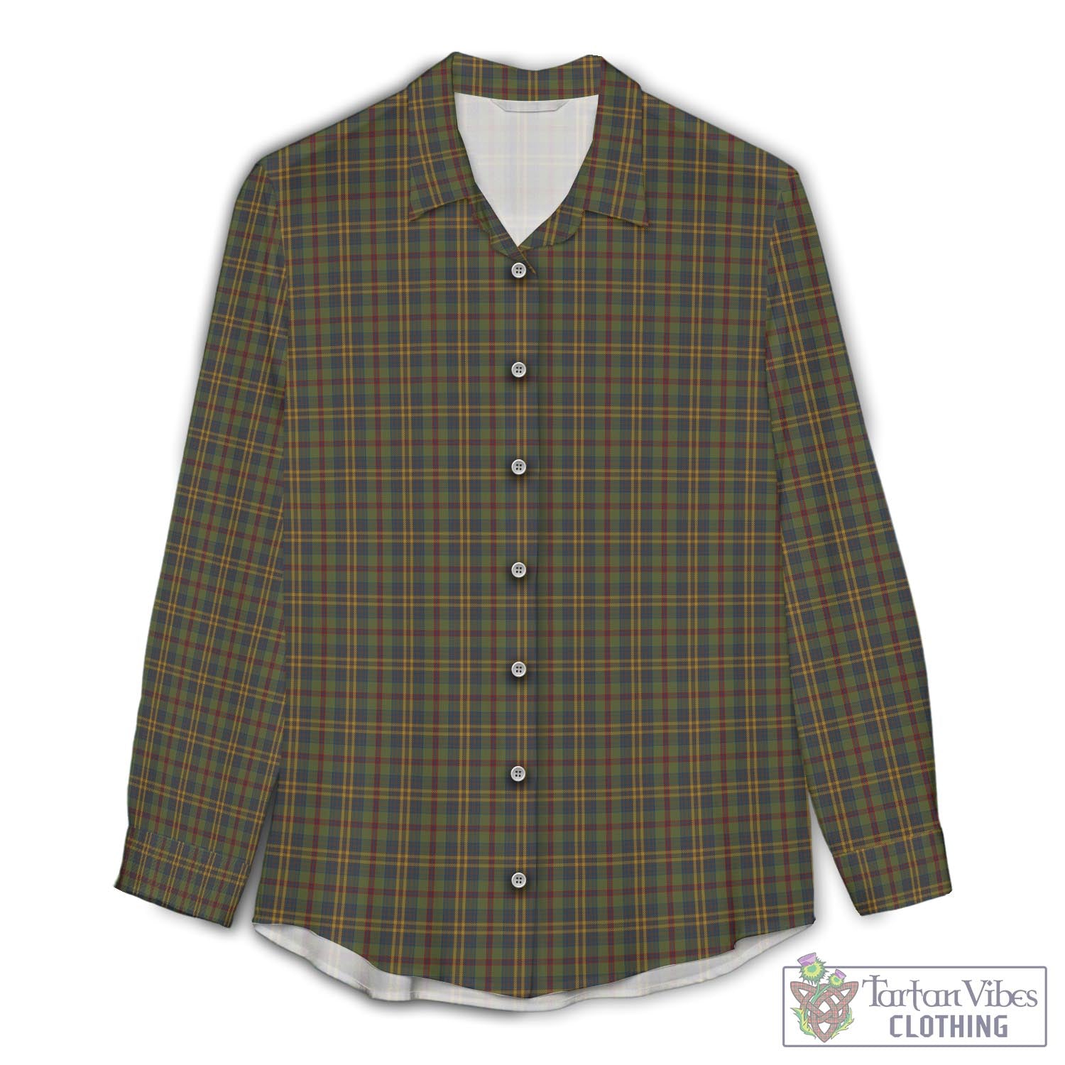 Limerick County Ireland Tartan Women's Casual Shirt - Tartan Vibes Clothing