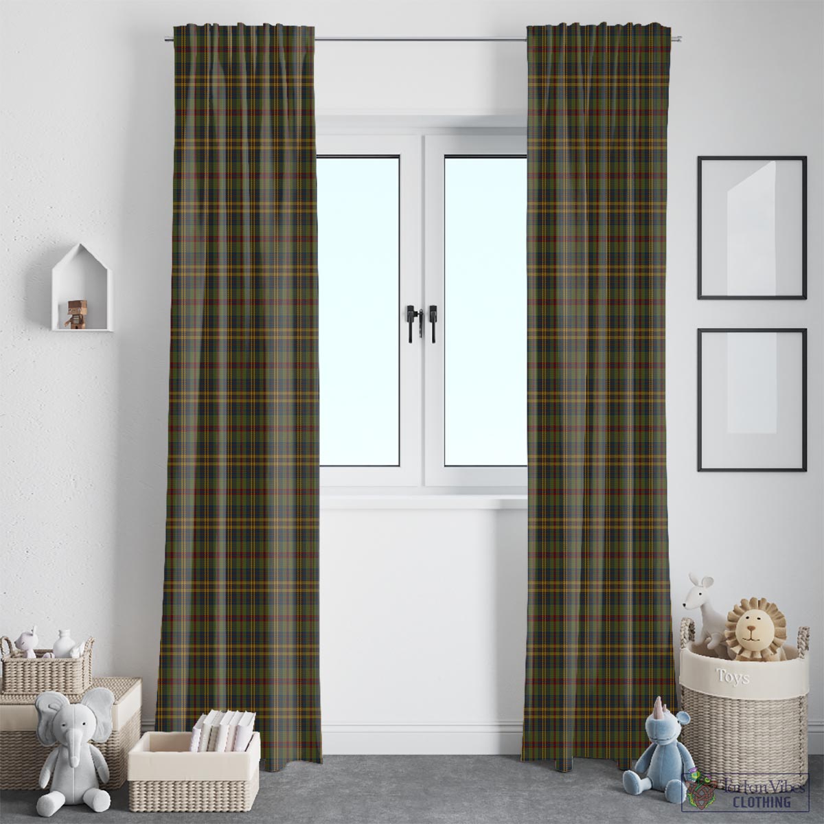 Limerick County Ireland Tartan Window Curtain - Tartan Vibes Clothing