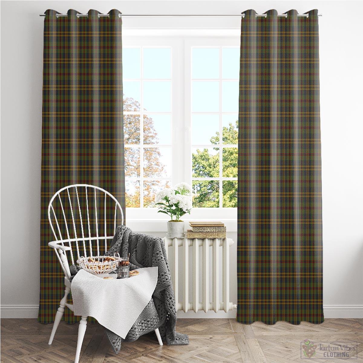 Limerick County Ireland Tartan Window Curtain - Tartan Vibes Clothing