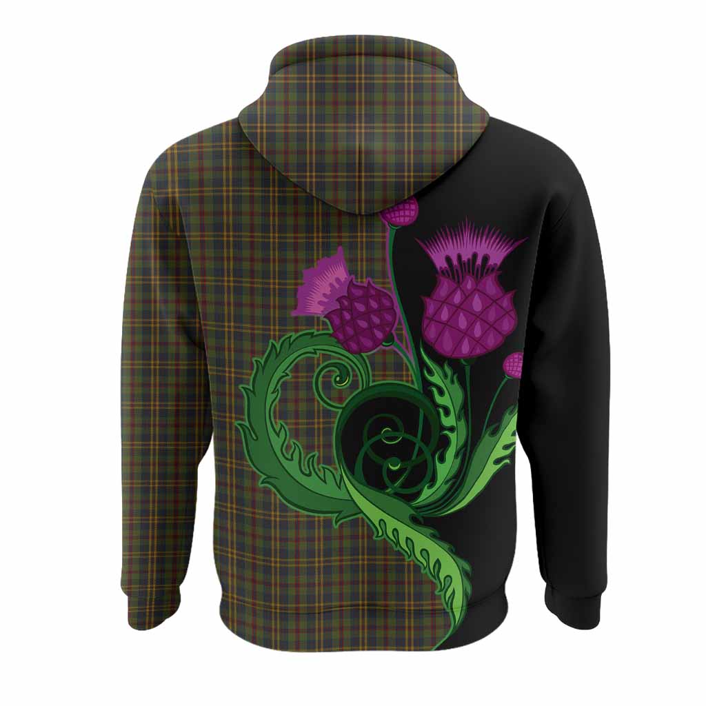 Limerick County Ireland Tartan Hoodie Traditional Scottish Thistle