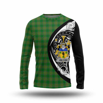 Lincolne Irish Clan Long Sleeve T-Shirt Celtic Circle Style Unisex - Tartan Vibes Clothing