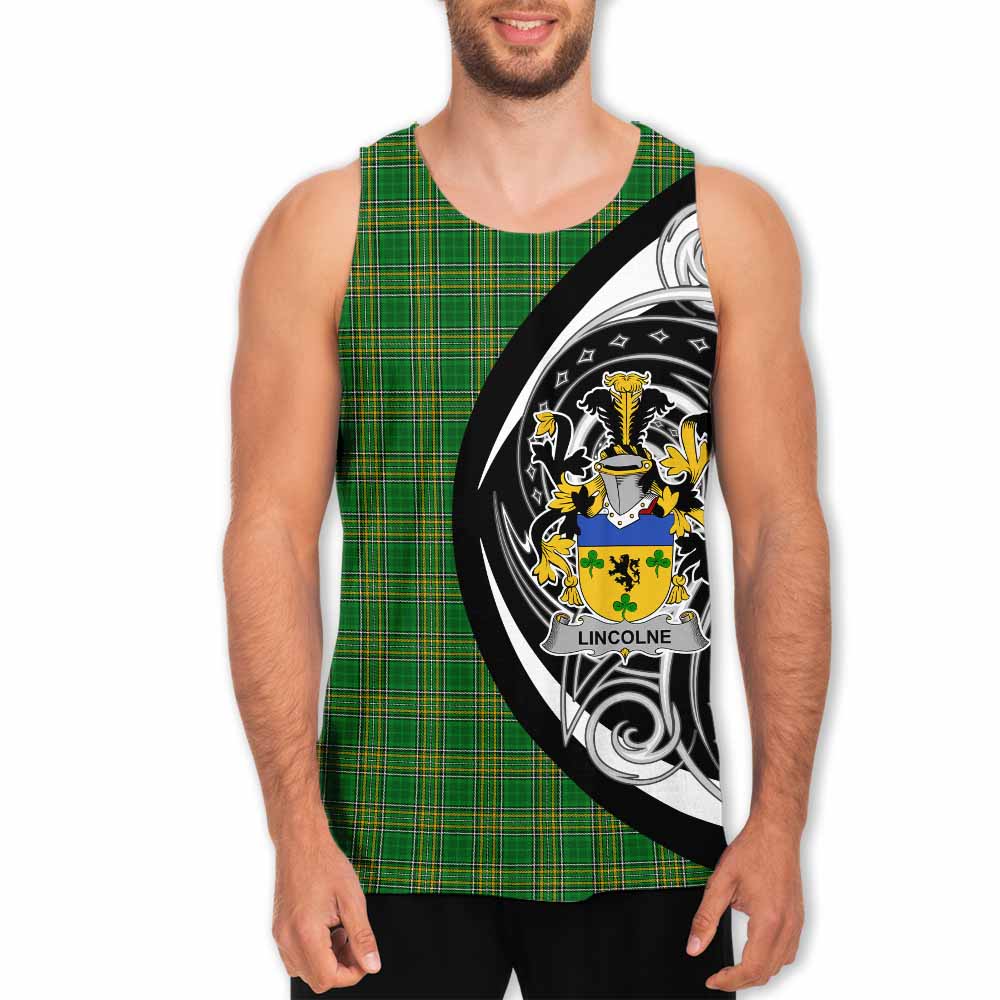 Lincolne Irish Clan Men's Tank Top Celtic Circle Style Men - Tartan Vibes Clothing