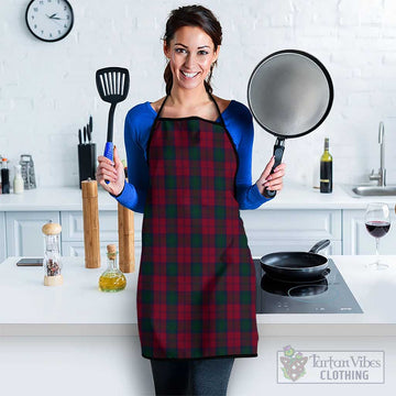 Lindsay Tartan Apron Black S 38x47 cm - Tartan Vibes Clothing