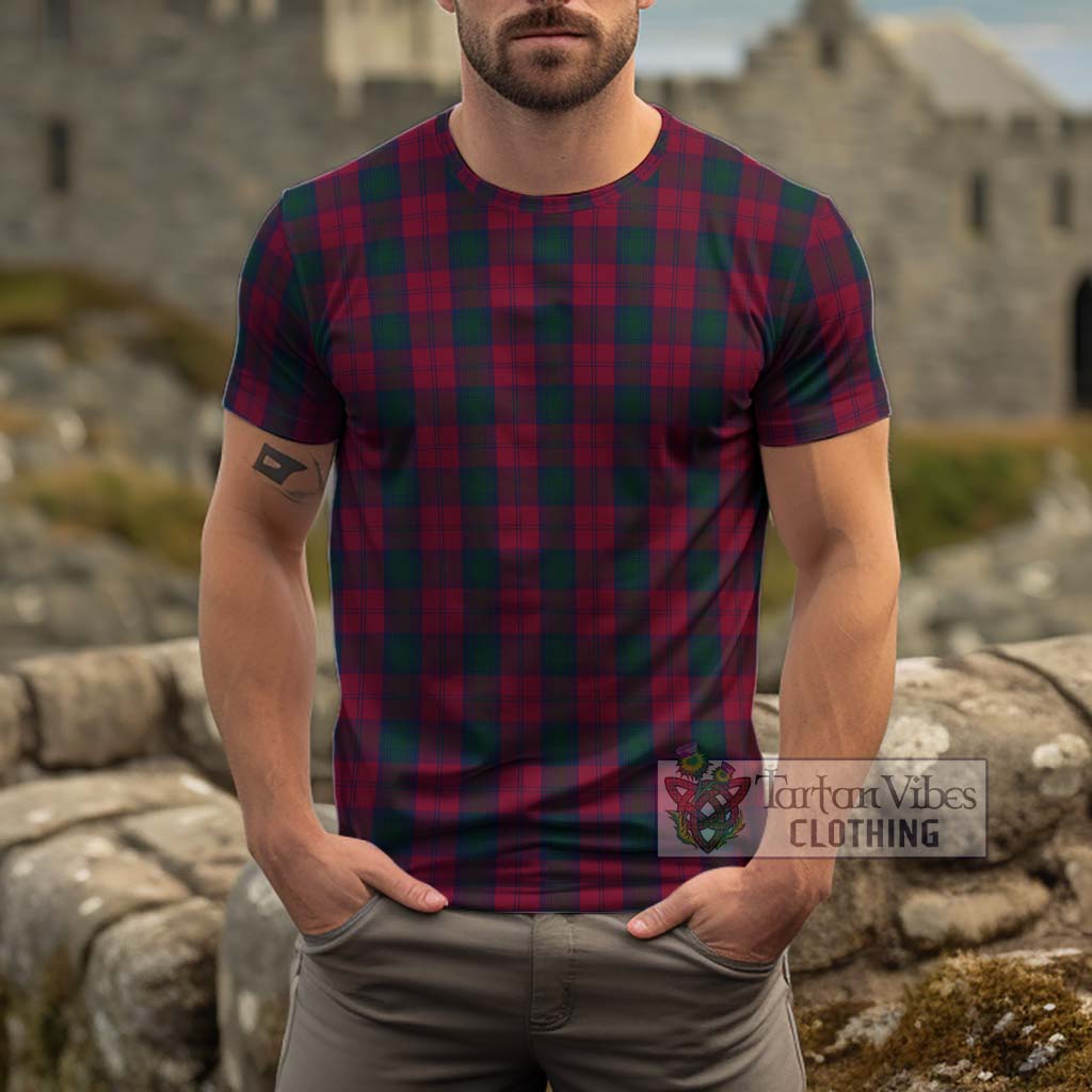Lindsay Tartan Cotton T-Shirt Men's Shirt - Tartanvibesclothing Shop