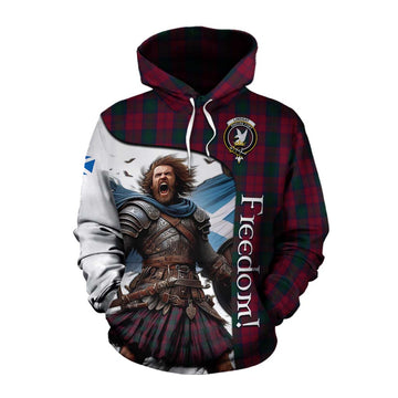 Lindsay Crest Tartan Cotton Hoodie Inspired by the Freedom of Scottish Warrior