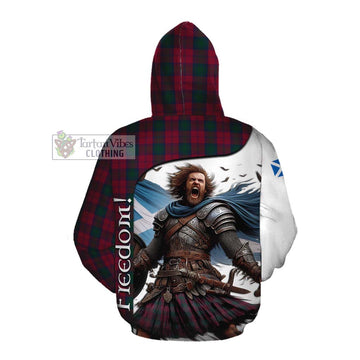 Lindsay Crest Tartan Cotton Hoodie Inspired by the Freedom of Scottish Warrior