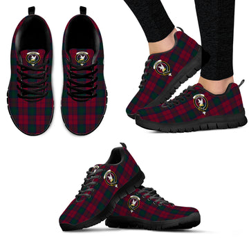 Lindsay Tartan Sneakers with Family Crest