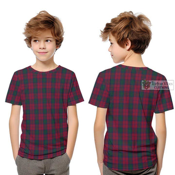 Lindsay Tartan Kid T-Shirt - Tartanvibesclothing Shop
