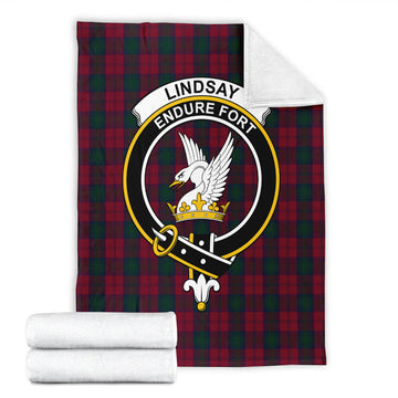 lindsay-tartab-blanket-with-family-crest