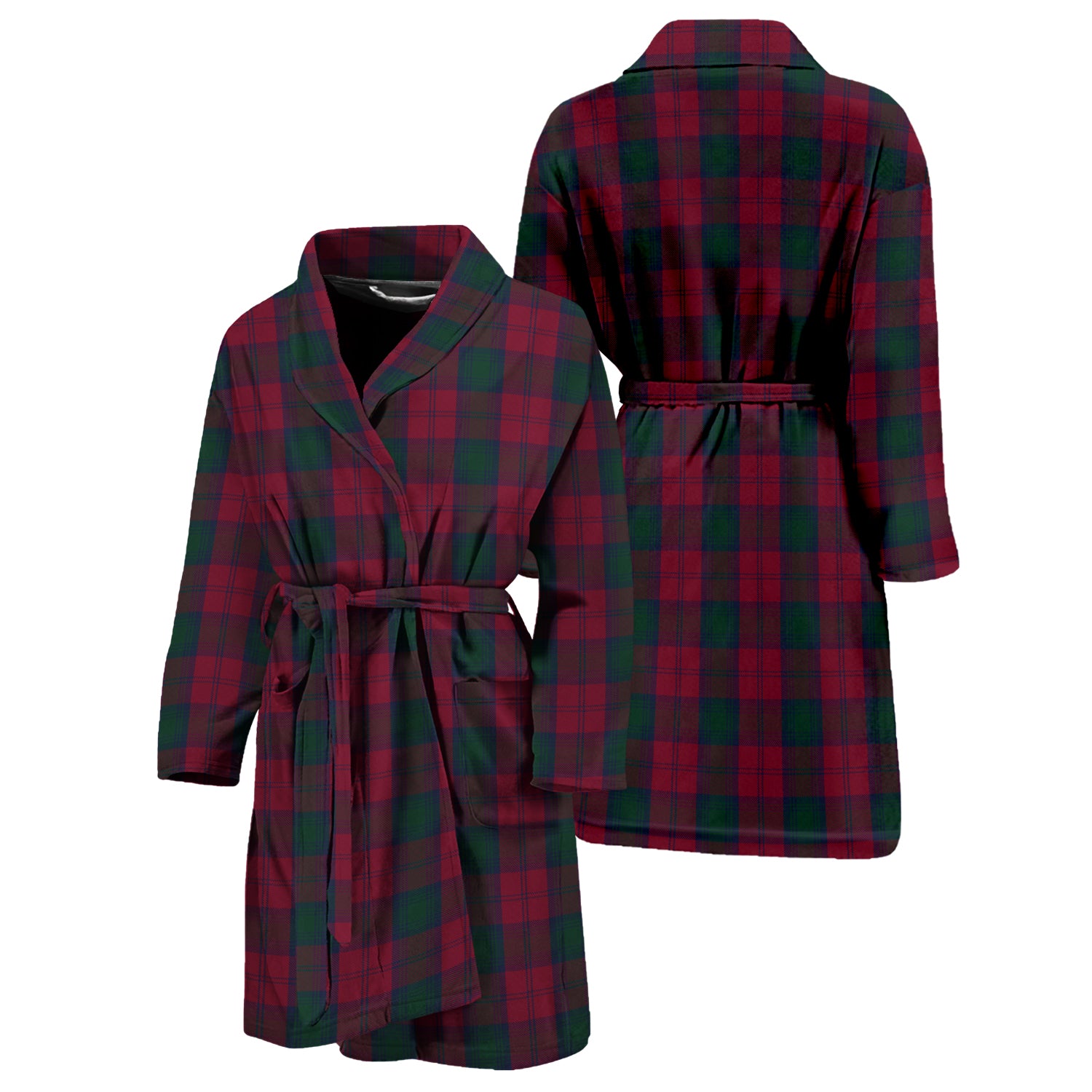 Lindsay Tartan Bathrobe Unisex M - Tartan Vibes Clothing