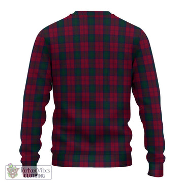 Lindsay Tartan Knitted Sweater with Family Crest DNA In Me Style - Tartanvibesclothing Shop