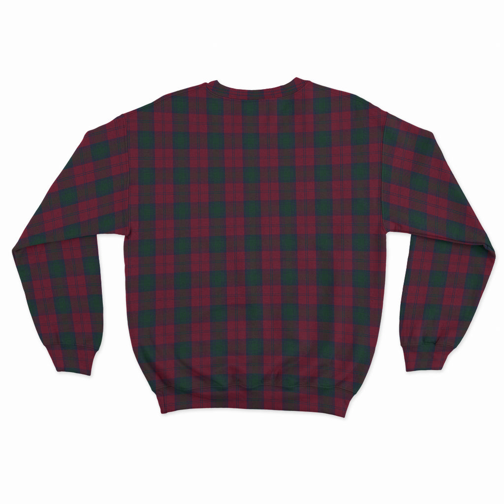 Lindsay Tartan Sweatshirt with Family Crest - Tartan Vibes Clothing
