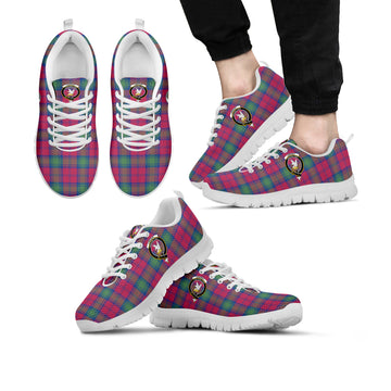 Lindsay Ancient Tartan Sneakers with Family Crest