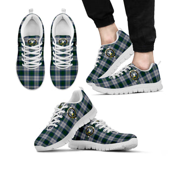 Lindsay Dress Tartan Sneakers with Family Crest