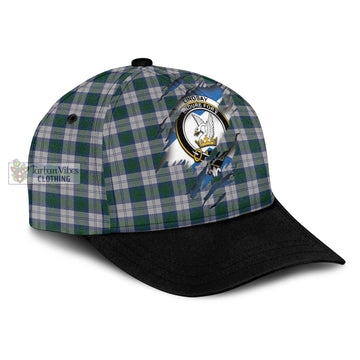 Lindsay Dress Tartan Classic Cap with Family Crest In Me Style