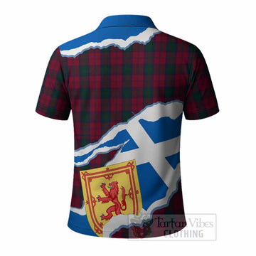 Lindsay Scotland Football Tartan Polo Shirt We'll Be Coming