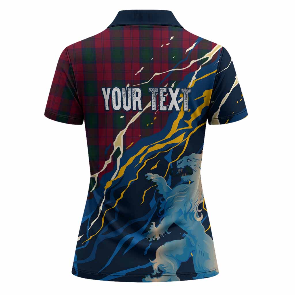 Lindsay Scotland Tartan Women Polo Shirt WC2026 Football - We'll Be Coming