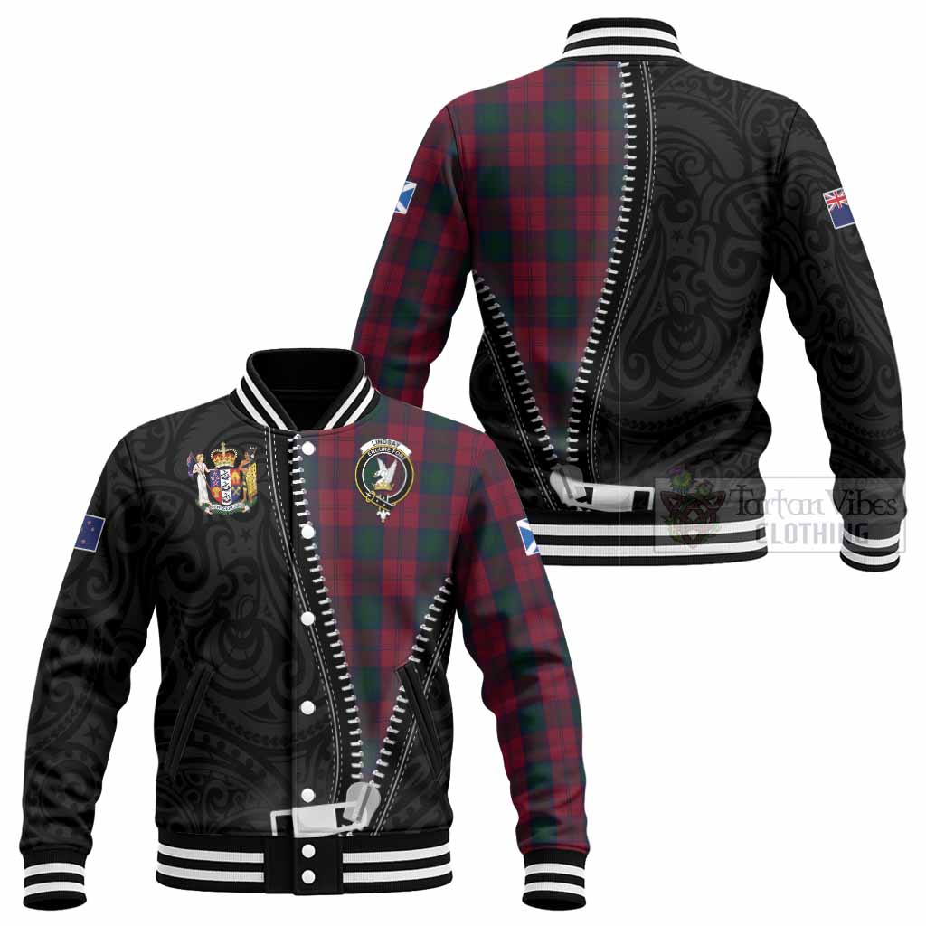 Lindsay Tartan Baseball Jacket New Zealand Pattern Unique Zipper Stylized