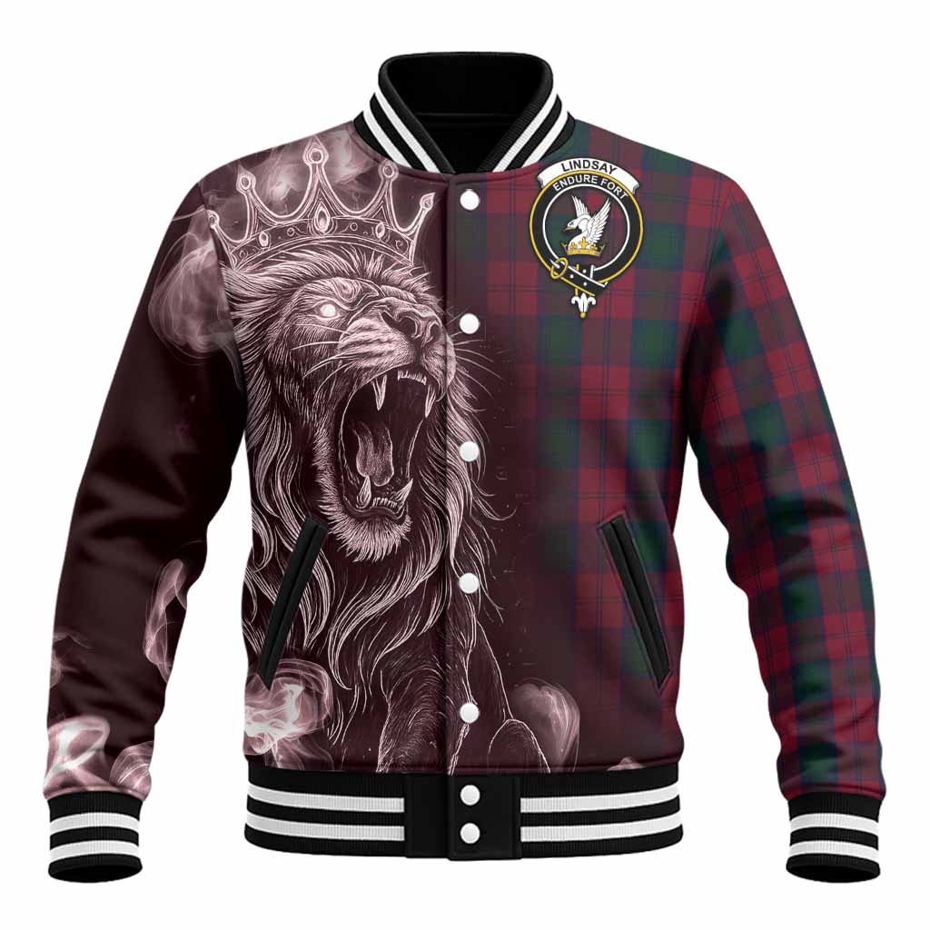 Lindsay Tartan Baseball Jacket Roaring Lion Heritage