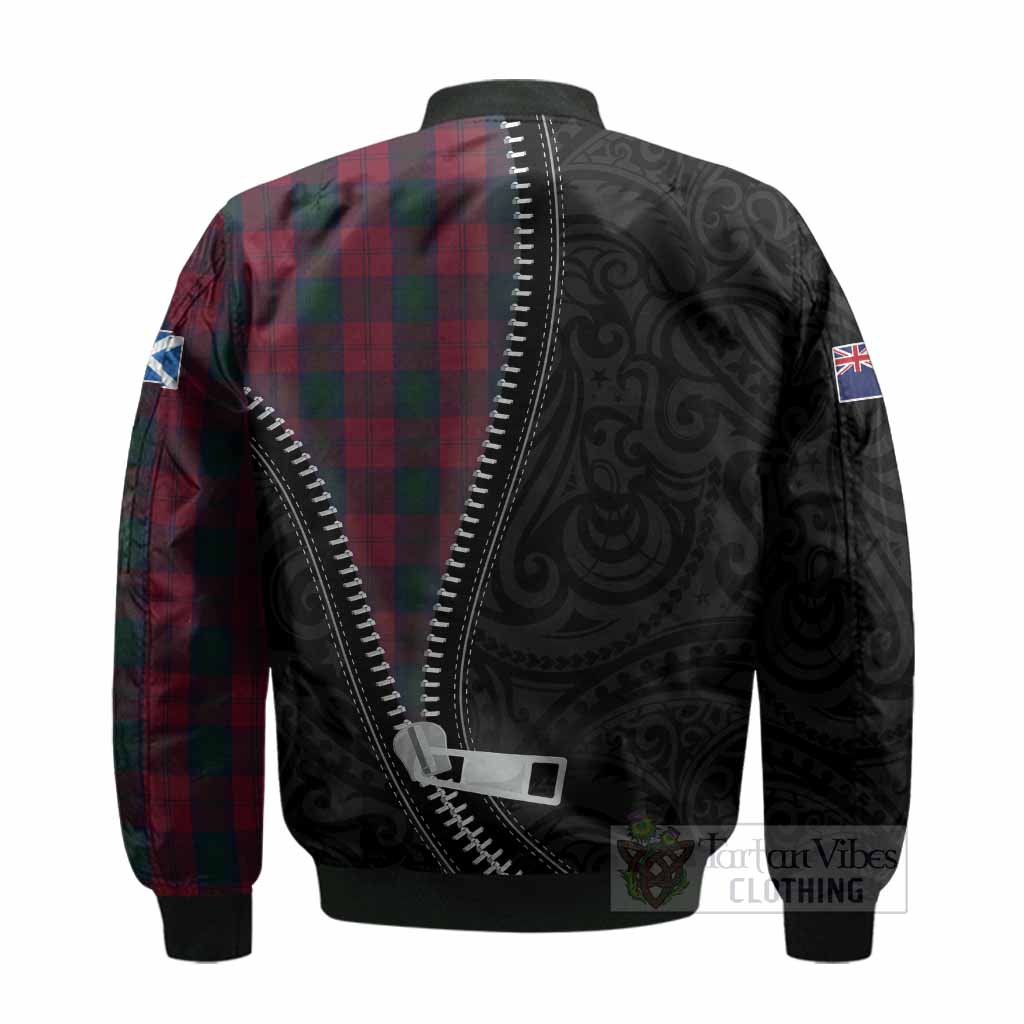 Lindsay Tartan Bomber Jacket New Zealand Pattern Unique Zipper Stylized