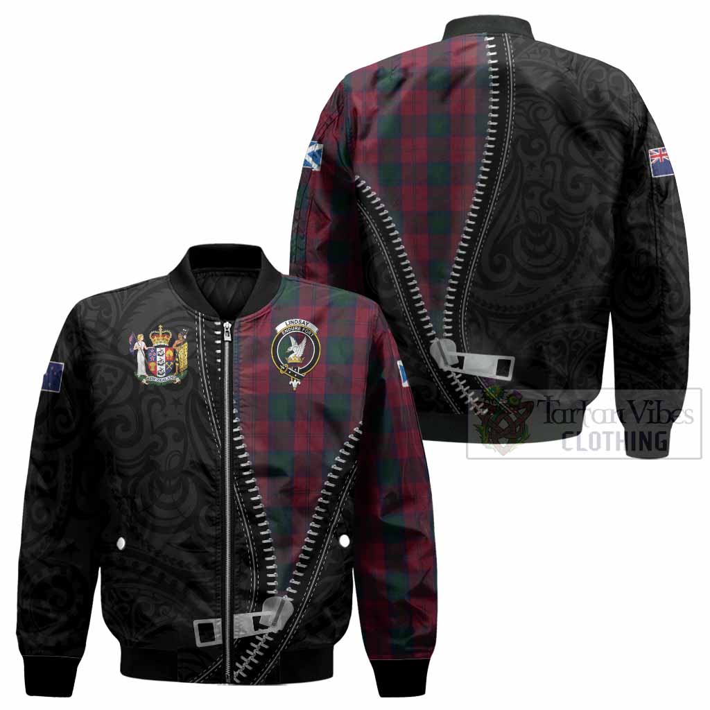Lindsay Tartan Bomber Jacket New Zealand Pattern Unique Zipper Stylized
