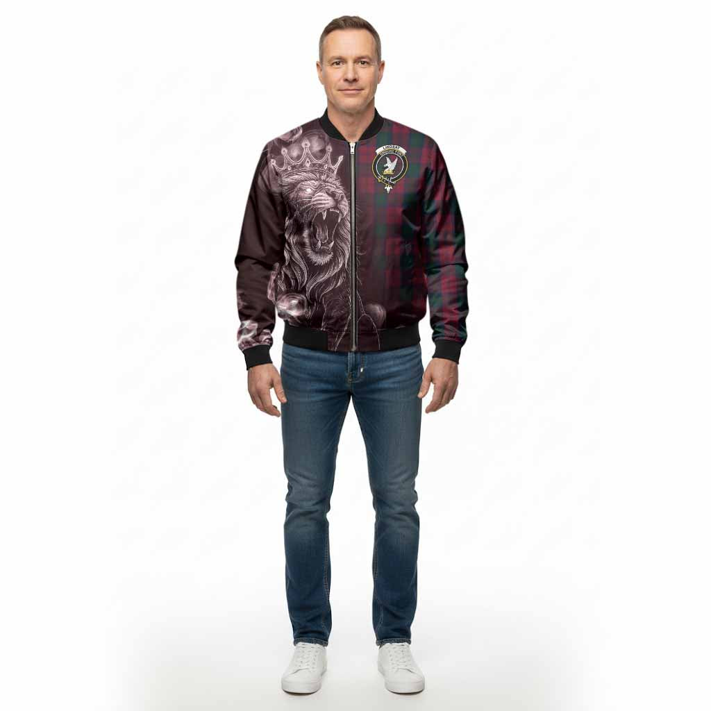 Lindsay Tartan Bomber Jacket Roaring Lion Heritage