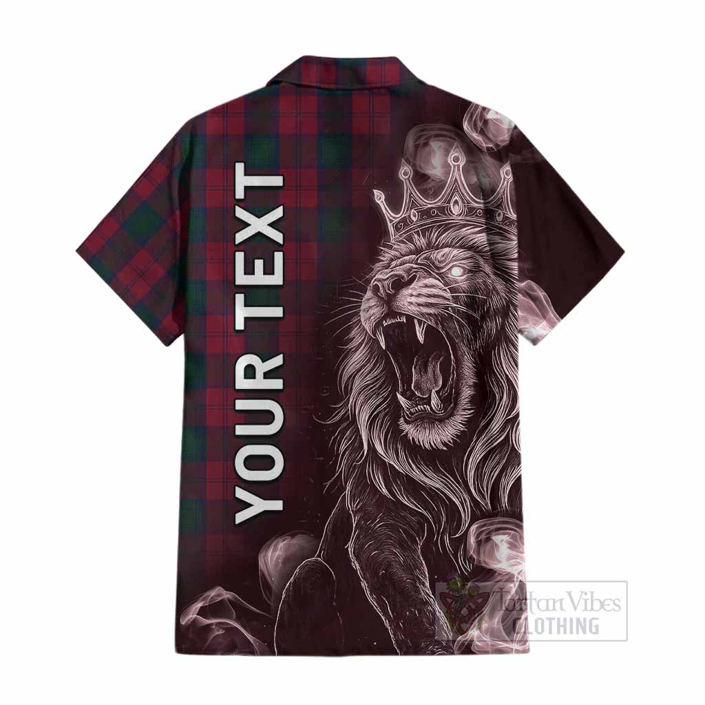 Lindsay Tartan Cotton Hawaiian Shirt Roaring Lion Heritage