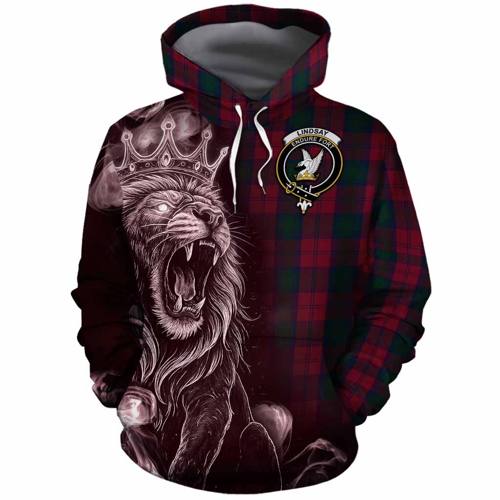Lindsay Tartan Cotton Hoodie Roaring Lion Heritage